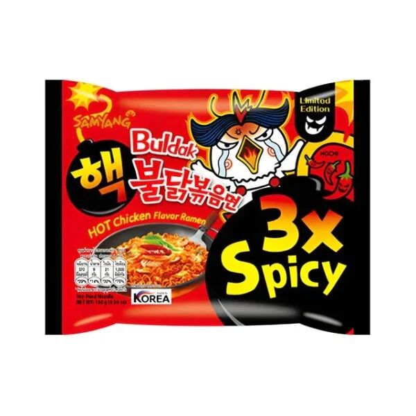 SAMYANG BULDAK ROT 3XSPICY HOT CHICKEN FLAVOR RAMEN - 135G