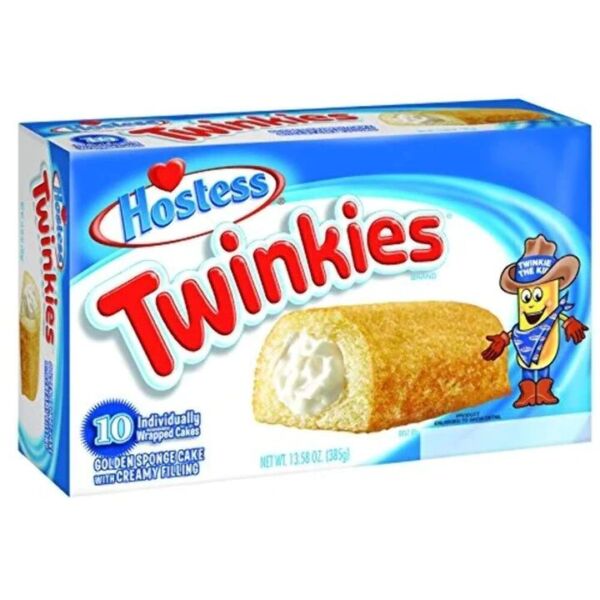 HOSTESS TWINKIES VANILLA 10ER PACK 385G