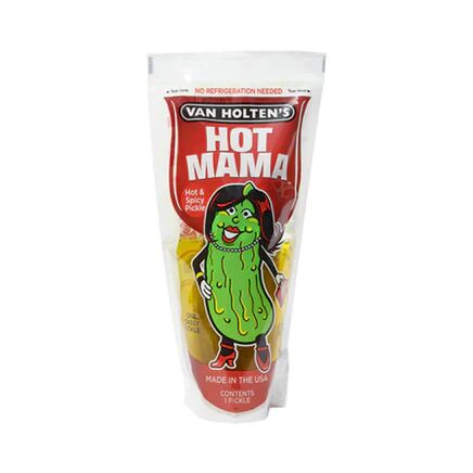 VAN HOLTEN'S HOT MAMA HOT & SPICY PICKLE - 333G