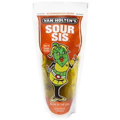 VAN HOLTEN'S SOUR SIS TART & TANGY PICKLE - 333G