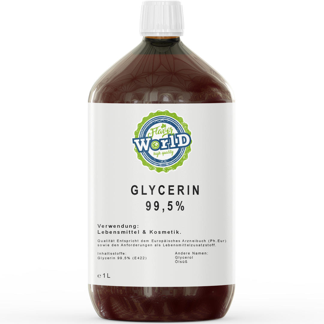 Glycerin 99,5% Vegan (VG) – E422 – Pflanzlich