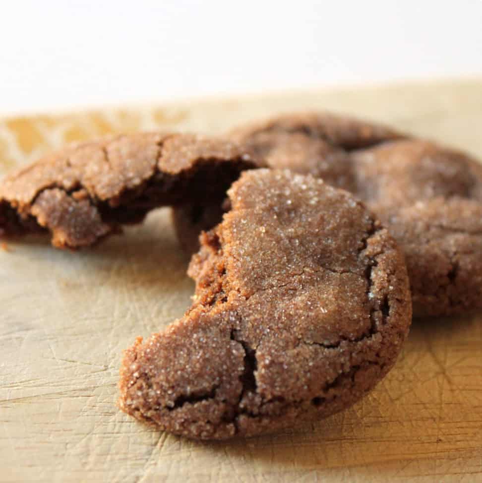 Karamellgefüllte Schokoladenplätzchen mit Biscuit Aroma Rezept