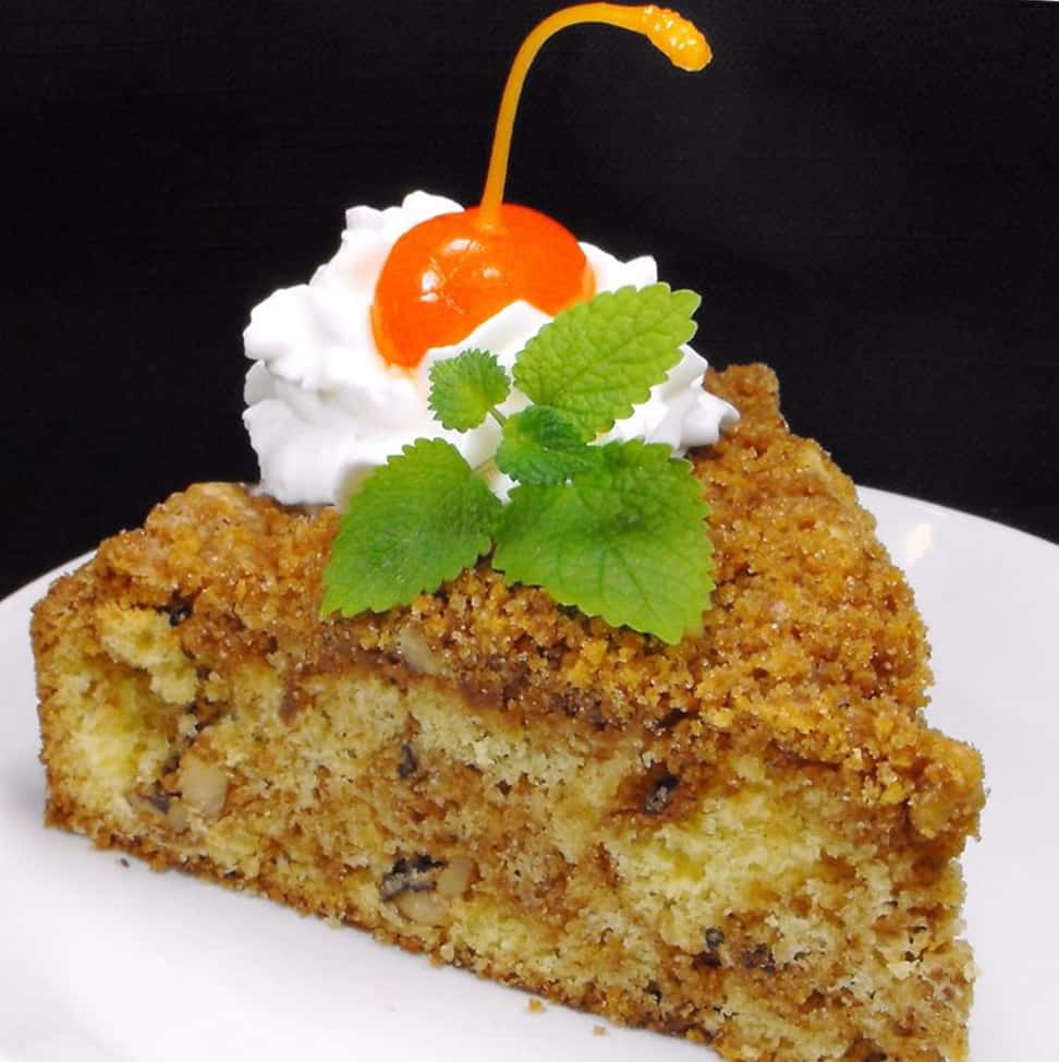 Streusel Kaffee-Kuchen mit Sweet Pear Aroma Rezept